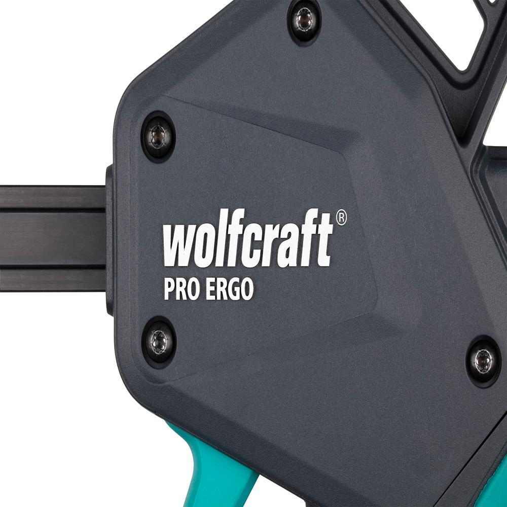 Wolfcraft Stega Jednoručna Brza PRO ERGO 150 mm – 3090000 by Wolfcraft 3090000 Stege - detalj 7