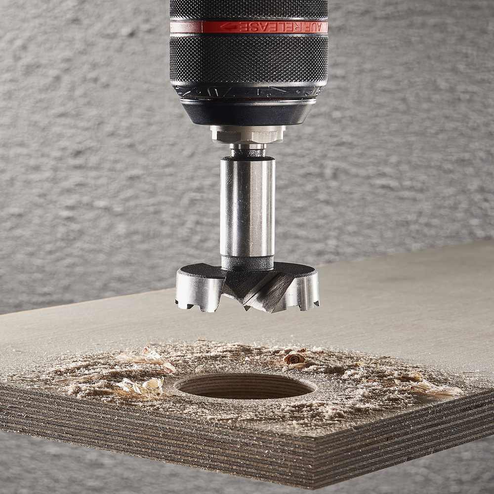 Wolfcraft Glodalo Cilindrično Forstner fi 25 x 90 mm Prihvat 8 mm – 3317000 by Wolfcraft 3317000 Krune, Glodala - detalj 4