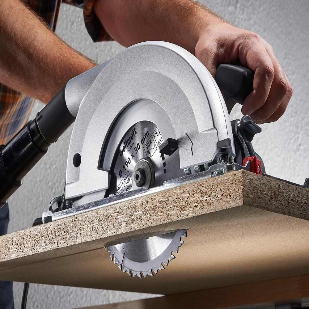 Wolfcraft List Kružne Pile 210 x 2,4 x 30 mm / Z=30 TCT (brzi, grubi rezovi) Za Ručne Kružne Pile – 6737000 by Wolfcraft