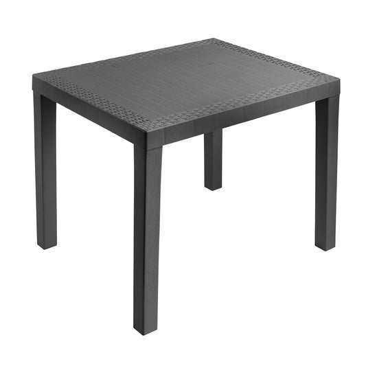 PROGARDEN Stol Poker antracit pravougaoni Svi proizvodi, Vrtna oprema