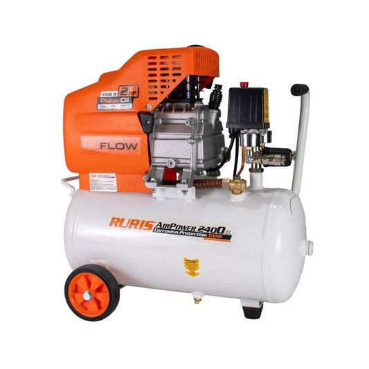 Ruris kompresor za vazduh zrak sa priborom AirPower 2400 Plus 24L by RURIS AirPower 2400 Plus Kompresori, Mašine i uređaji, Svi proizvodi