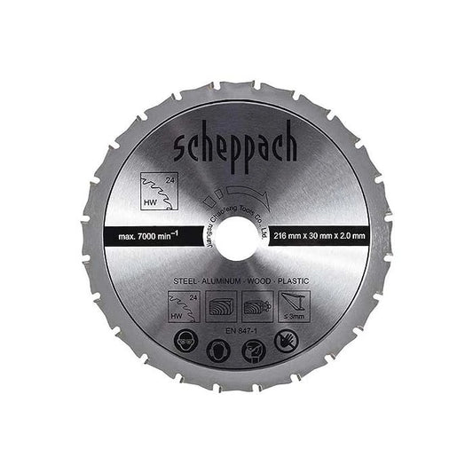 Scheppach list kružne pile za HM90MP 216 x 30 x 2 mm Rezni listovi