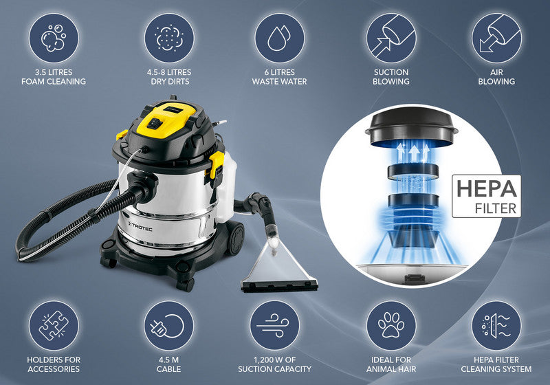 Usisavač, mokri i suhi usisavač VC 1200W Usisivači i perači