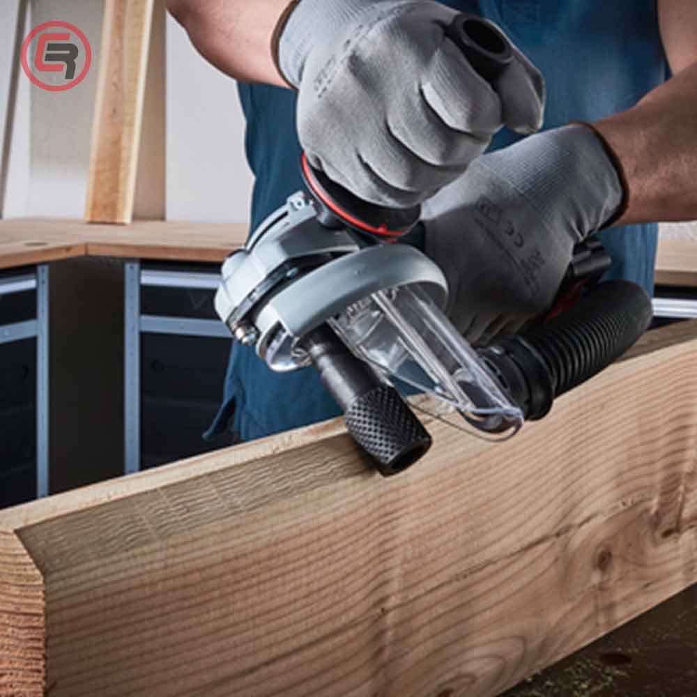 Wolfcraft Set Za Obradu Drveta Za Kutne Brusilice / 4 dijelni – 4400000 by Wolfcraft 4400000 Četke, Brusni Kolutovi