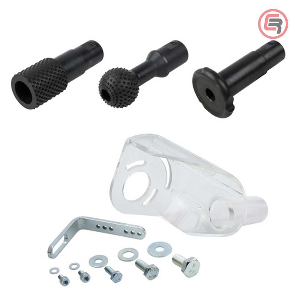 Wolfcraft Set Za Obradu Drveta Za Kutne Brusilice / 4 dijelni – 4400000 by Wolfcraft 4400000 Četke, Brusni Kolutovi