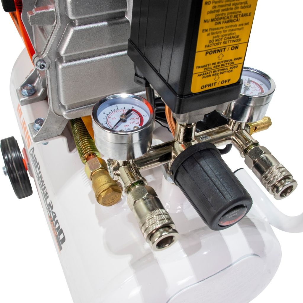 Ruris kompresor za vazduh zrak sa priborom AirPower 2400 Plus 24L by RURIS AirPower 2400 Plus Kompresori, Mašine i uređaji, Svi proizvodi