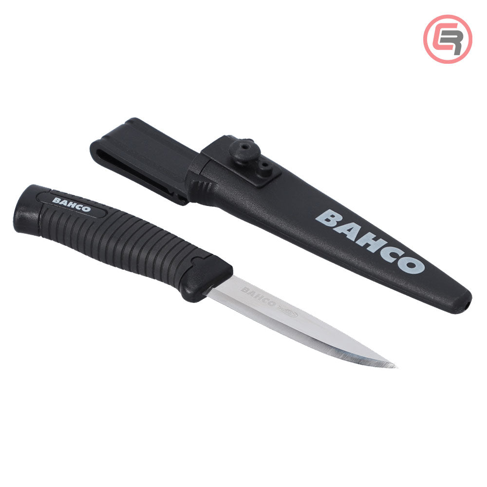Bahco Nož Višenamjenski 218mm Crni – 2446-BL by Bahco 2446-BL Ručni Rezni Alat i Pribor