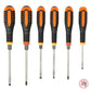 Bahco Garnitura Odvijača Udarnih Ergo 4 plosnata + 2 križna / 6 dijelna BE-9881TB by Bahco BE-9881TB Garniture / Setovi