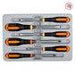 Bahco Garnitura Odvijača Udarnih Ergo 4 plosnata + 2 križna / 6 dijelna BE-9881TB by Bahco BE-9881TB Garniture / Setovi Alata