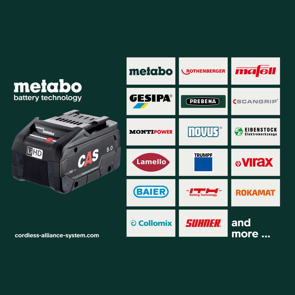 Metabo Bušilica – Odvijač Aku BS 18 L Quick 2 x AKU LiPOWER (2,0 Ah) SC 36 + metaBOX 145 – 614052500 by Metabo 614052500
