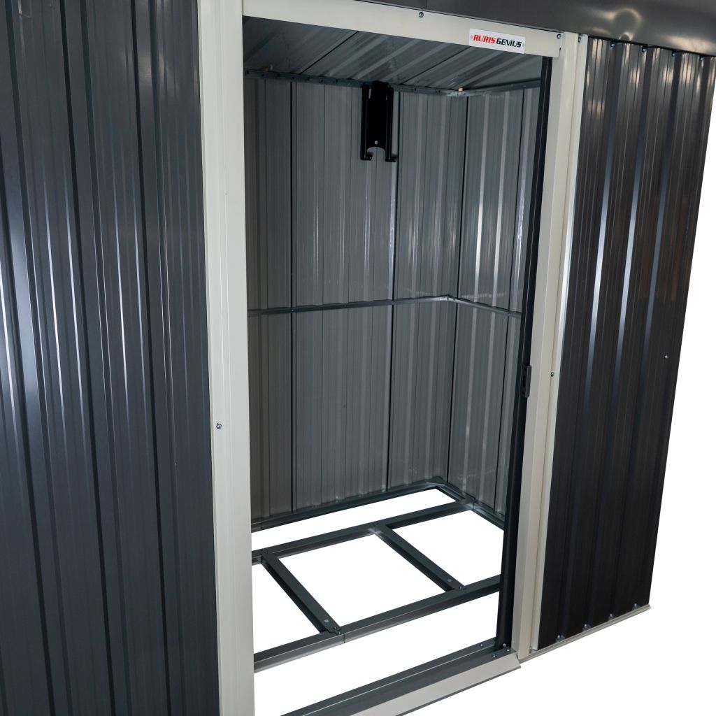 RURIS POCINKOVANA METALNA VRTNA KUĆICA GENIUS 196MH 180x106x179 cm by RURIS Genius 196MH Vrtna oprema, Svi proizvodi, Vrt i poljoprivreda