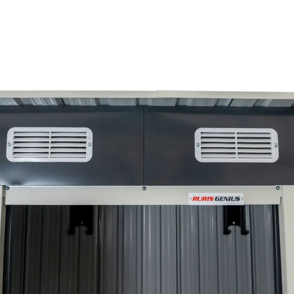 RURIS POCINKOVANA METALNA VRTNA KUĆICA GENIUS 196MH 180x106x179 cm by RURIS Genius 196MH Vrtna oprema, Svi proizvodi, Vrt i poljoprivreda