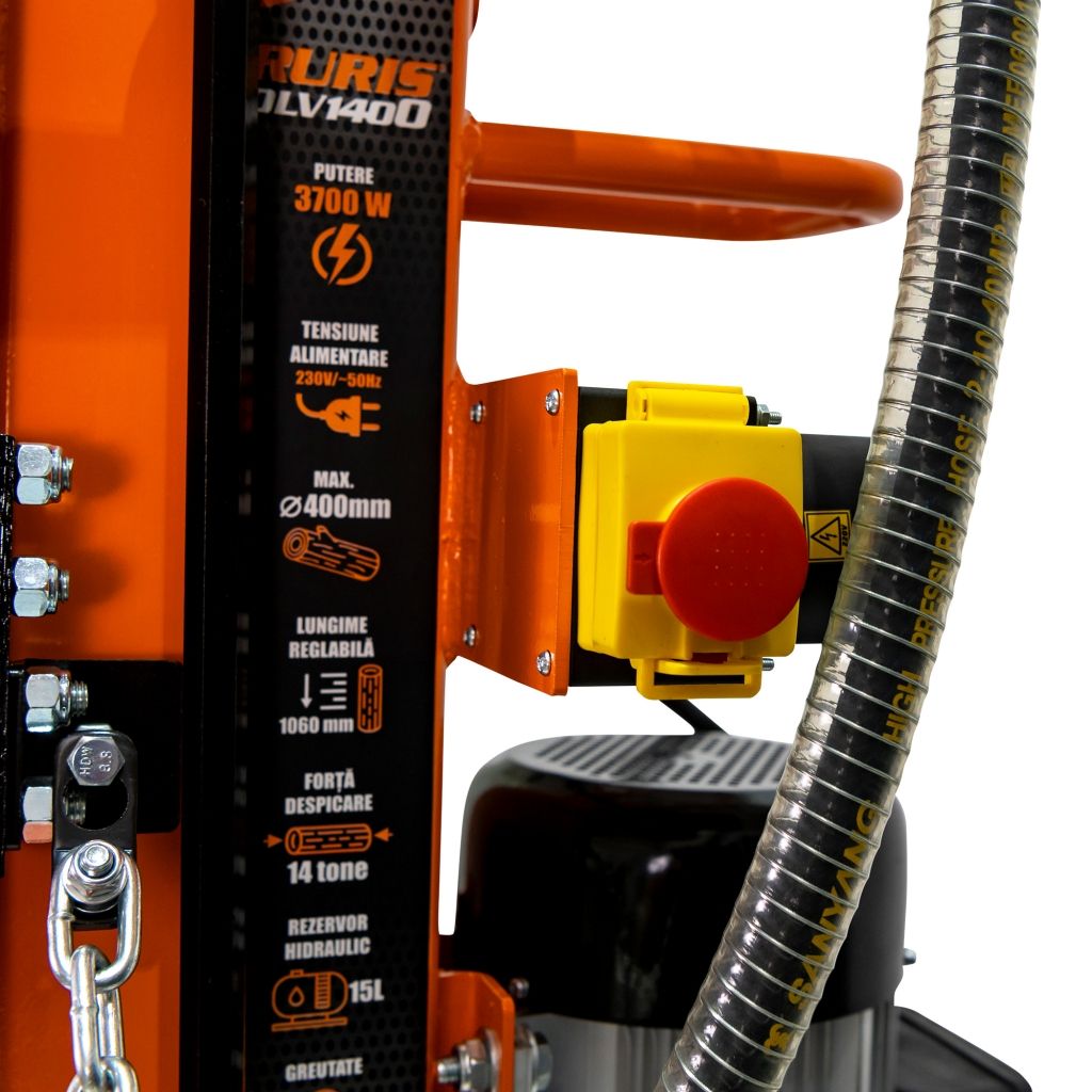 Vertikalni cjepač drva RURIS DLV1400 Drobilice za grane, Mašine i uređaji, Motorne i električne pile, Svi proizvodi