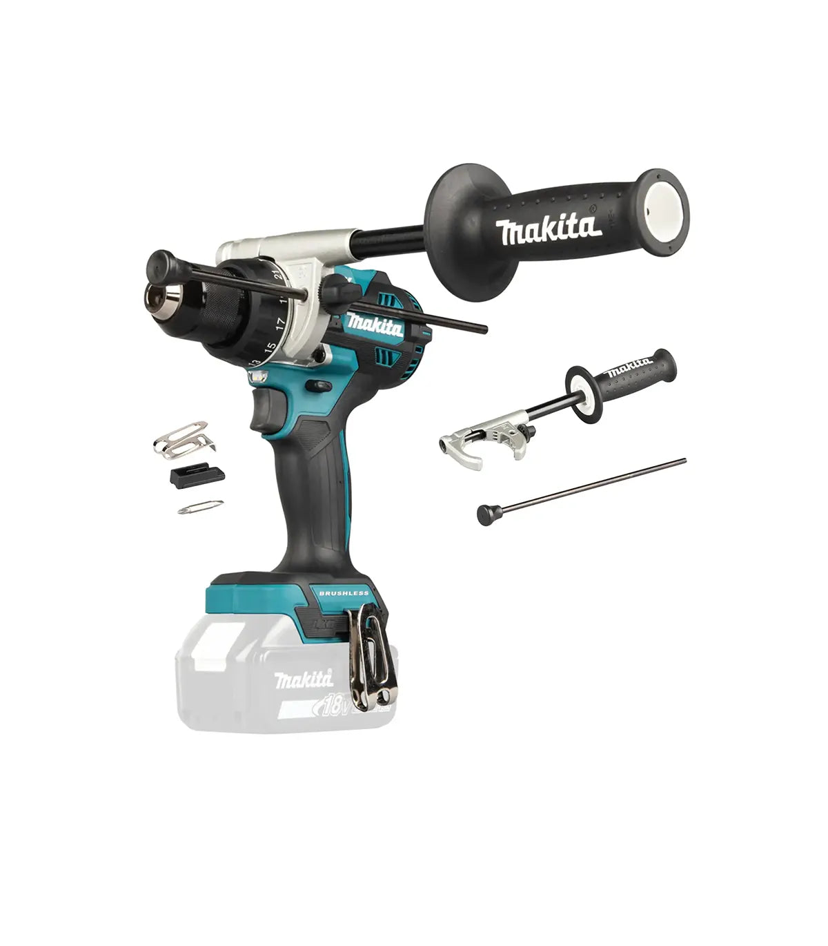 Makita – Akumulatorska udarna bušilica-odvijač DHP492Z, 18 V LXT (SOLO) Aku bušilice, odvijači i čekići