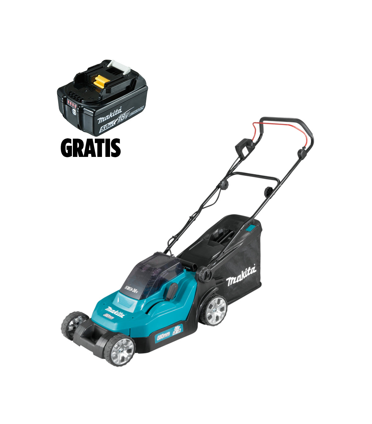 Makita – Akumulatorska kosilica za travu DLM382Z Kosilice za travu
