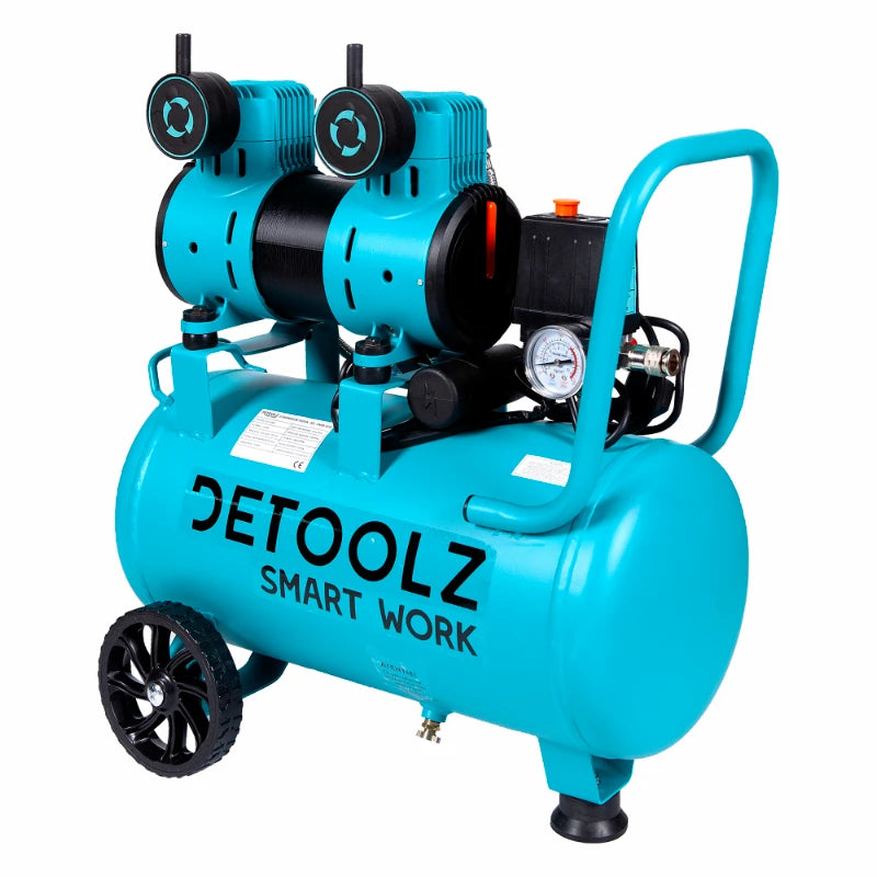 Kompresor bez ulja 1500W 30L DETOOLZ Kompresori, Mašine i uređaji, Svi proizvodi
