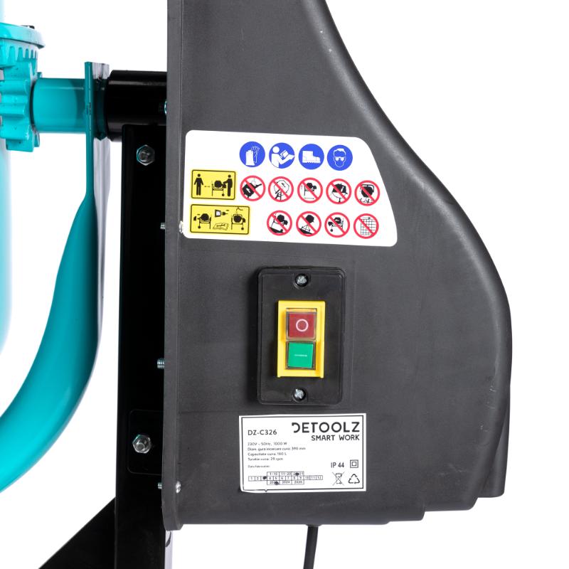 Mješalica za beton 160L 1000W DETOOLZ Mašine i uređaji, Svi proizvodi