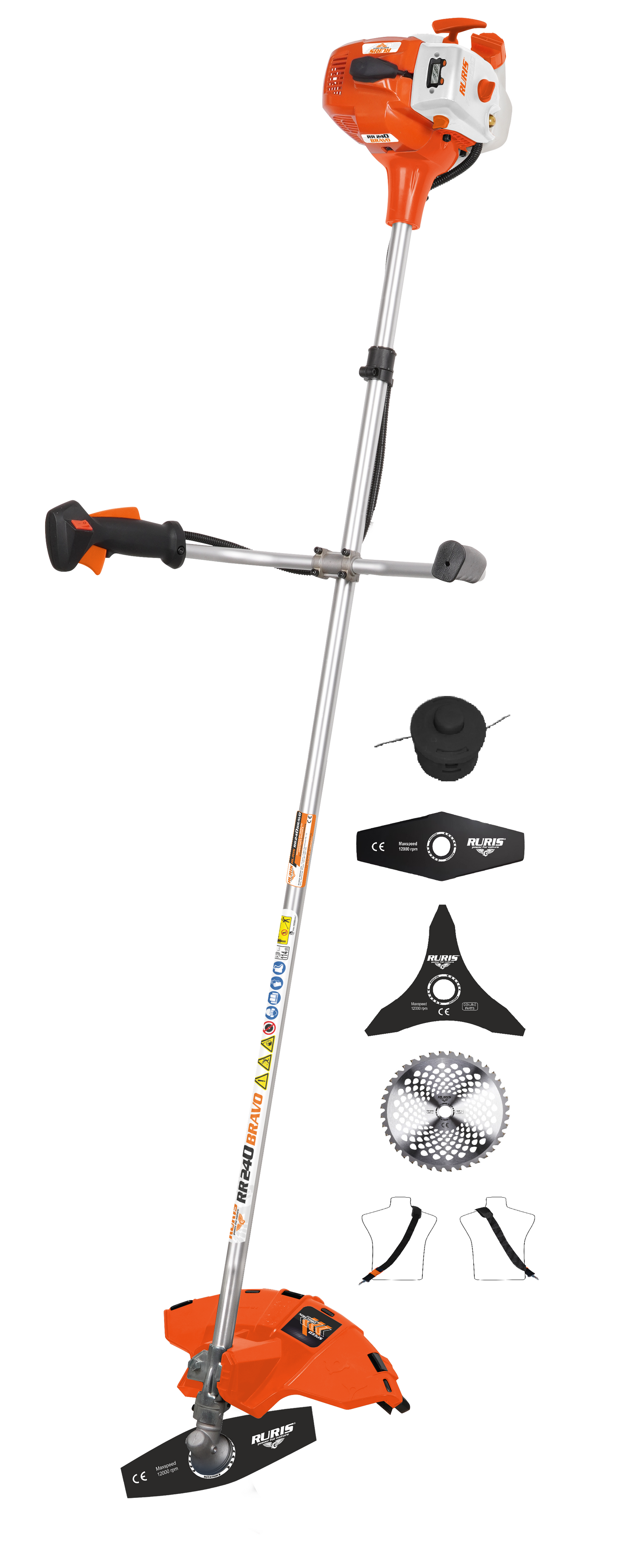 Motorni trimer RURIS RR242 BRAVO by RURIS RR242 BRAVO Mašine i uređaji, Motorni trimeri, Svi proizvodi