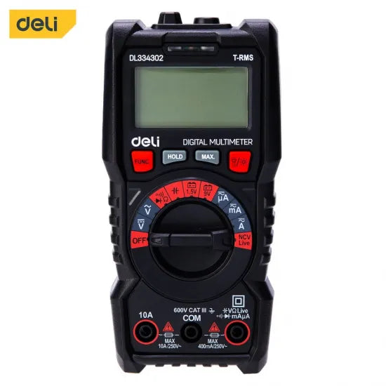 TRMS digitalni multimetar DELI CATIII 600V EDL334302