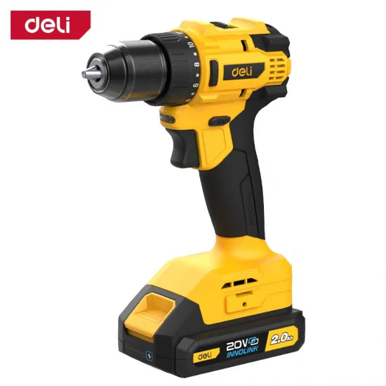Akumulatorska bušilica/odvijač 20A 2AH DELI EDC120