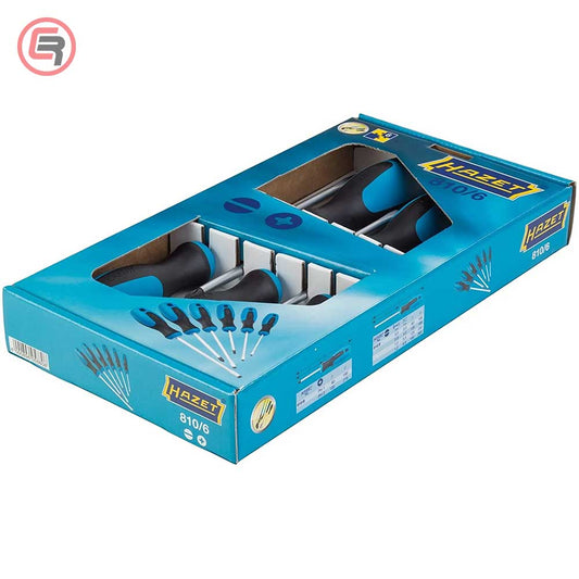Hazet Garnitura Odvijača 4 plosnata + 2 križna / 6 dijelna – HZ810/6 by Hazet HZ810/6 Garniture / Setovi Alata - detalj 2