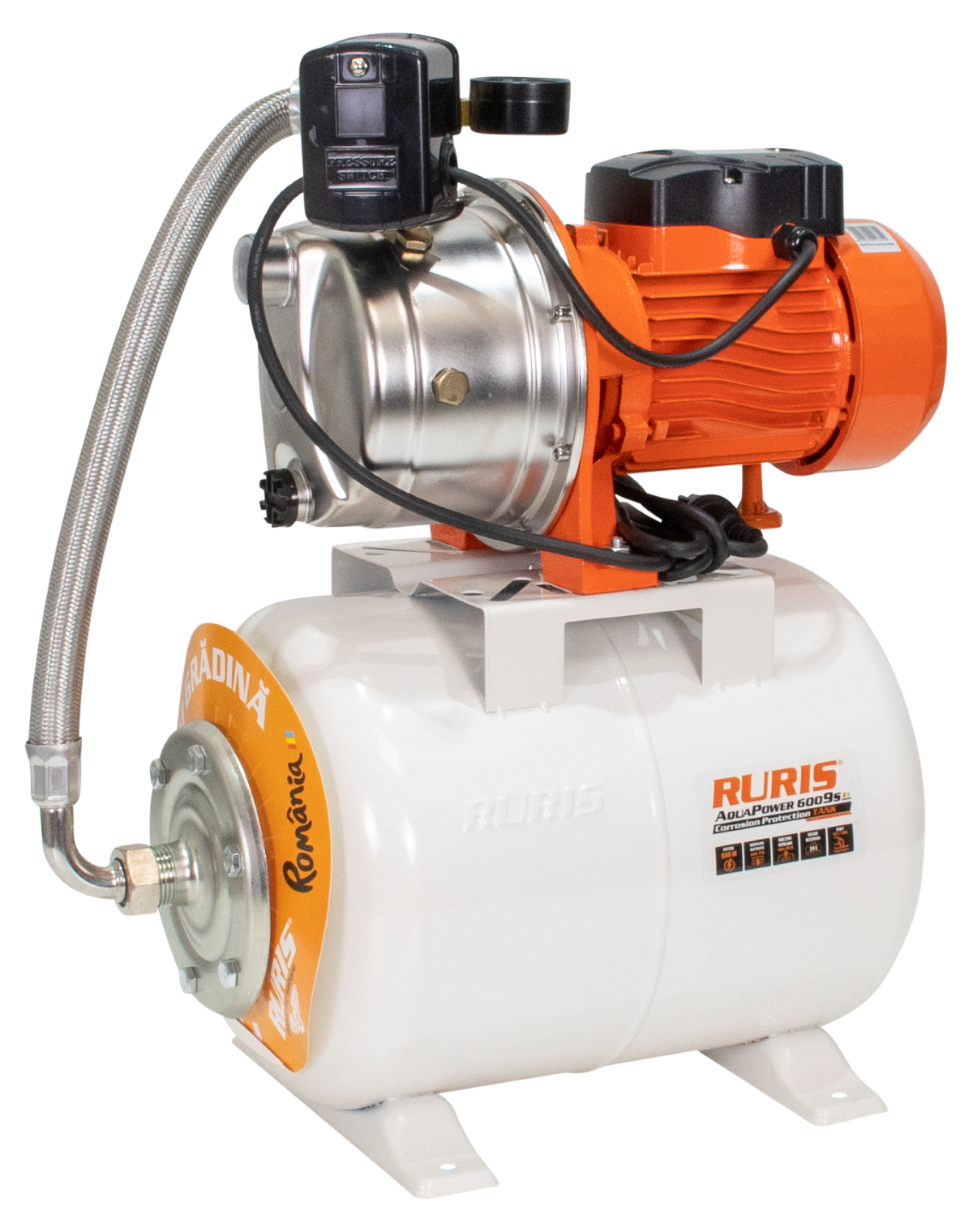 RURIS hidrofor hidropak za vodu AquaPower 6009S by RURIS AquaPower 6009S Mašine i uređaji, Motorne pumpe, Svi proizvodi