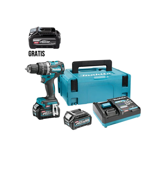 Makita HP002GD201 XGT 40 V akumulatorska udarna bušilica-odvijač