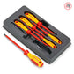 Knipex Garnitura Odvijača VDE 4 plosnata + 2 križna / 6 dijelni 1000V – 00 20 12 V01 by Knipex 00 20 12 V01 Garniture /