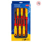 Knipex Garnitura Odvijača Slim VDE 4 plosnata + 2 križna / 6 dijelni 1000V – 00 20 12 V02 by Knipex 00 20 12 V02 Garniture