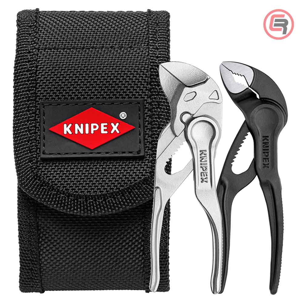 Knipex Set Kliješta Ključ XS 86 04 100 + Papagajke Cobra XS 87 00 100 – 00 20 72 V04 XS by Knipex 00 20 72 V04 XS Kliješta