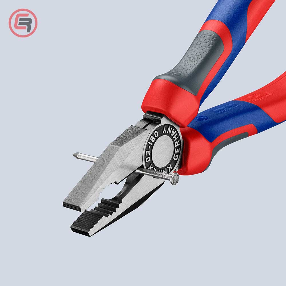 Knipex Kliješta Kombinovana 180 mm – 03 02 180 by Knipex 03 02 180 Kliješta - detalj 3