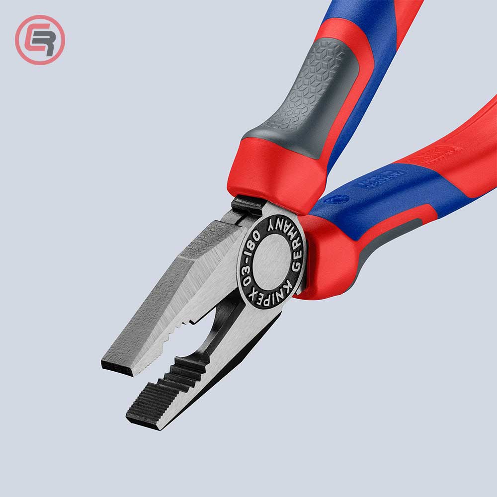 Knipex Kliješta Kombinovana 180 mm – 03 02 180 by Knipex 03 02 180 Kliješta - detalj 2