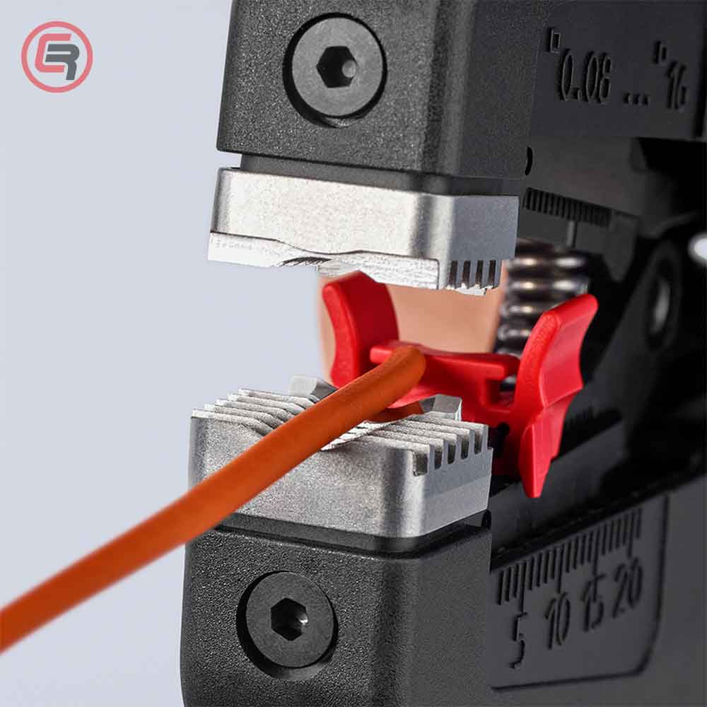 Knipex Kliješta Za Skidanje Izolacije PreciStrip16 / 0,08-16,0 mm2 Automatska – 12 52 195 by Knipex 12 52 195 Kliješta