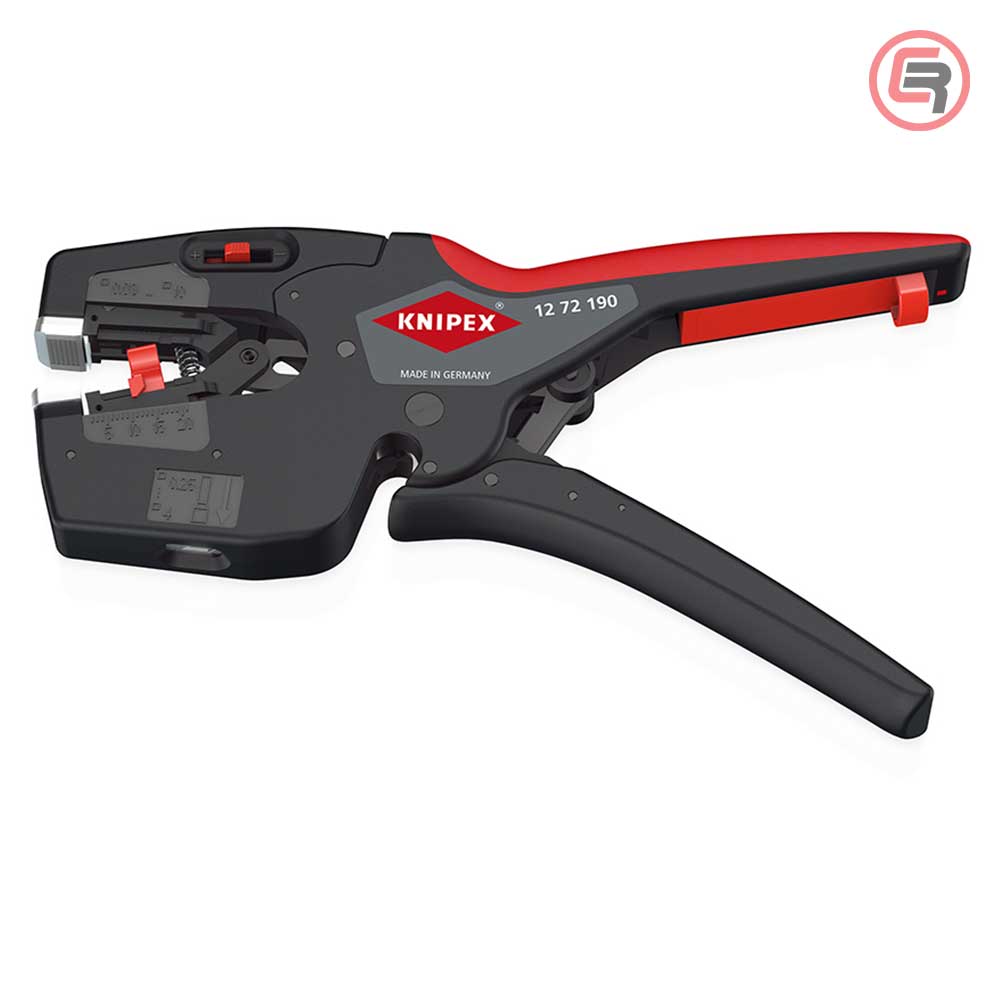 Knipex Kliješta Multifunkcionalna Za Električare NexStrip 10mm2 / 4mm2 / 10mm2 – 12 72 190 by Knipex 12 72 190 Kliješta
