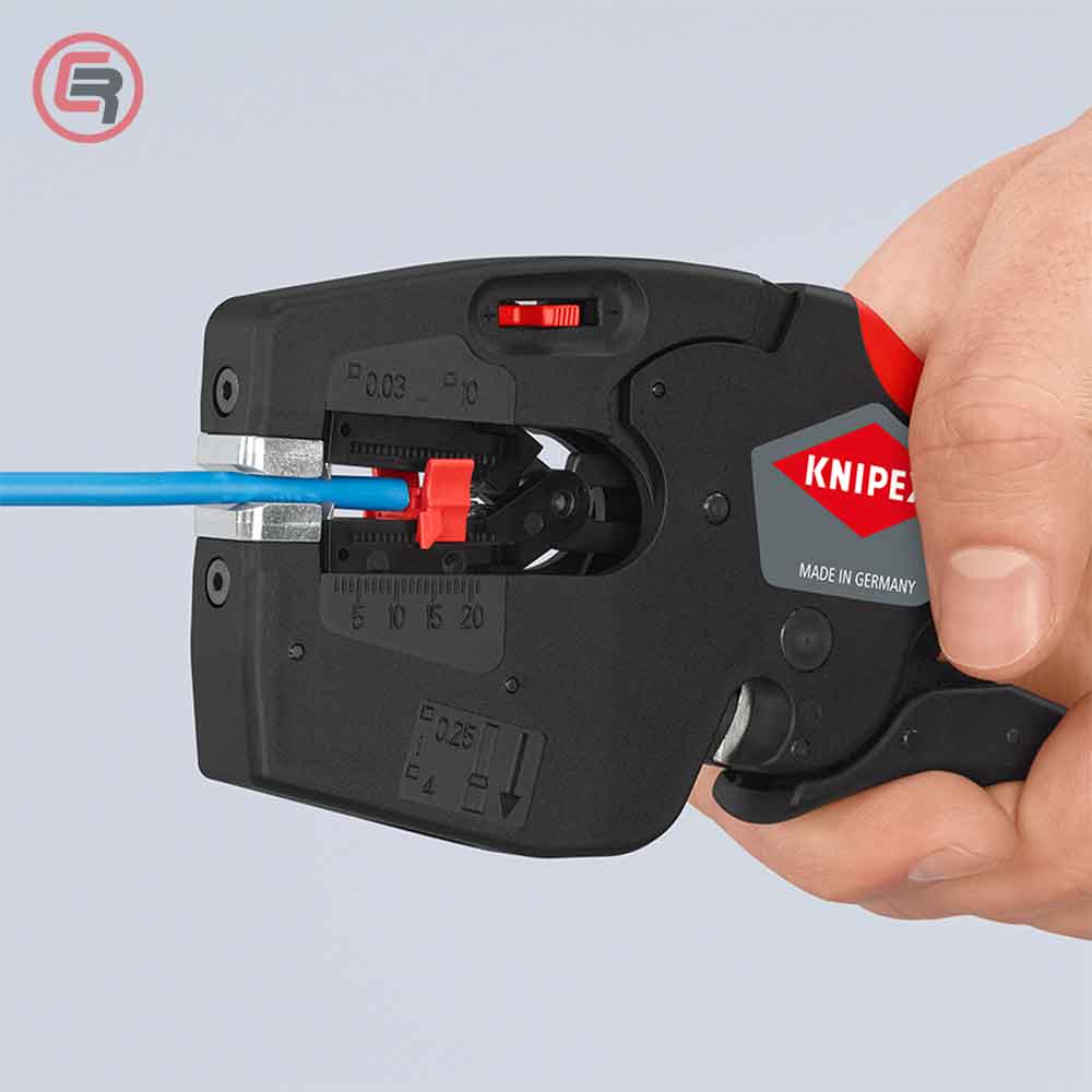 Knipex Kliješta Multifunkcionalna Za Električare NexStrip 10mm2 / 4mm2 / 10mm2 – 12 72 190 by Knipex 12 72 190 Kliješta