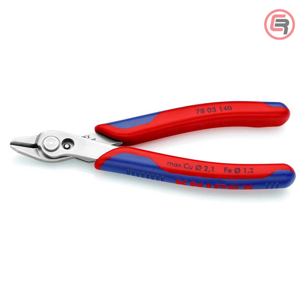 Knipex Kliješta Sječice Kosa Elektroničarska Super Knips XL 140mm – 78 03 140 by Knipex 78 03 140 Kliješta
