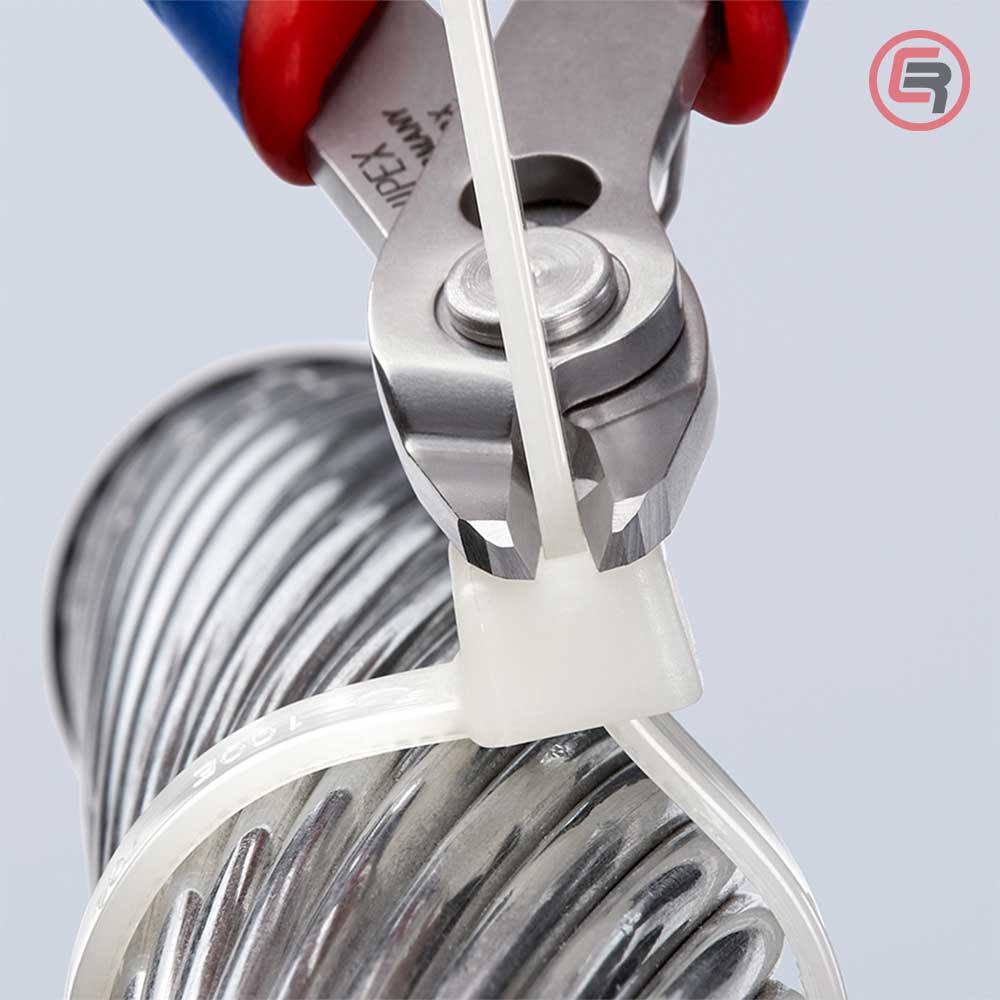 Knipex Kliješta Sječice Kosa Elektroničarska Super Knips XL 140mm – 78 03 140 by Knipex 78 03 140 Kliješta - detalj 4