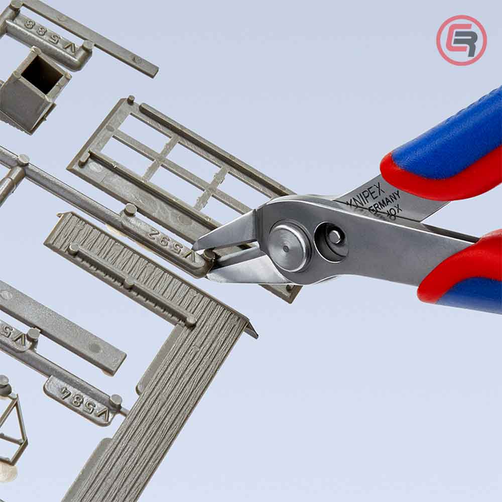 Knipex Kliješta Sječice Kosa Elektroničarska Super Knips XL 140mm – 78 03 140 by Knipex 78 03 140 Kliješta - detalj 6