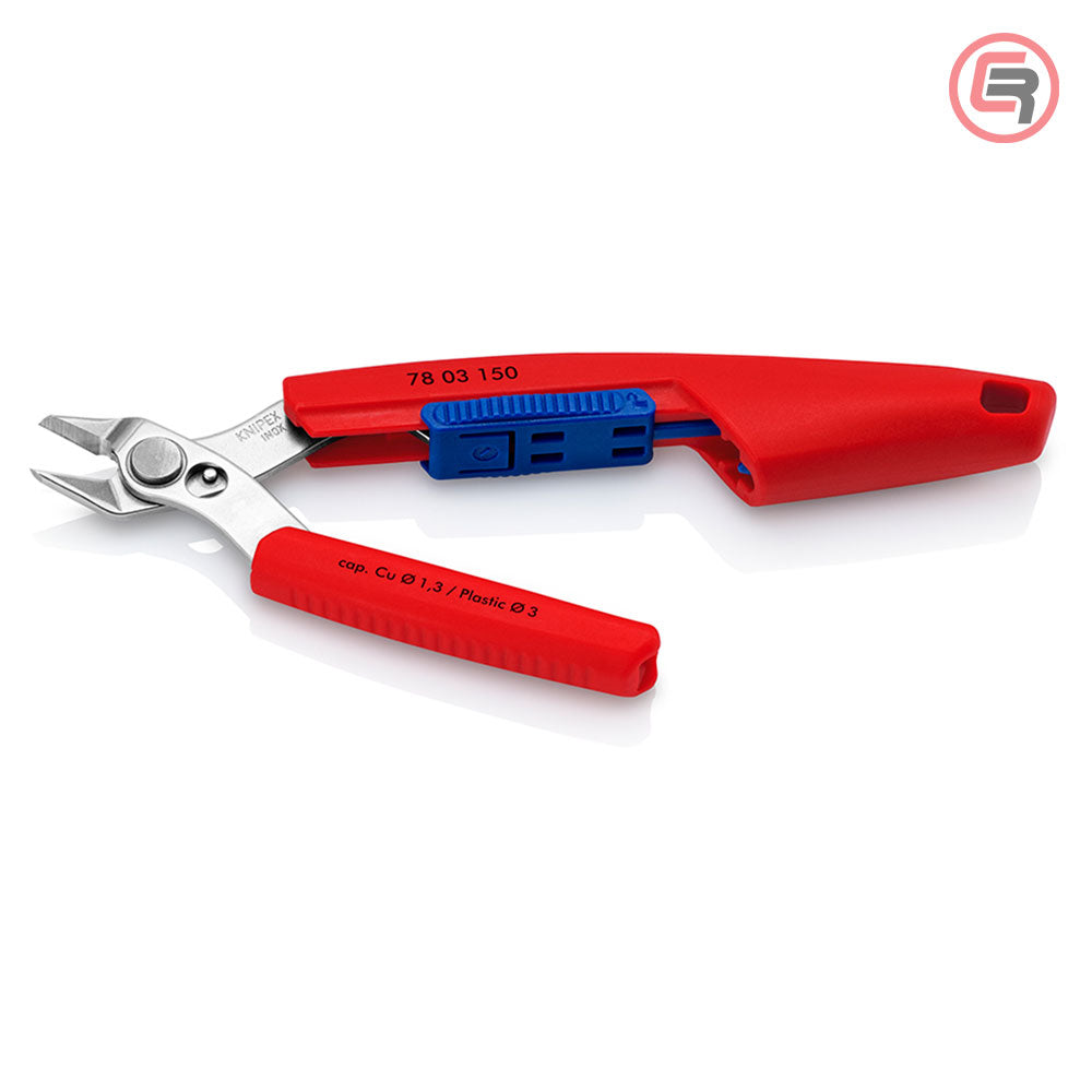 Knipex Kliješta Sječice Elektroničarska “Slim Knips” 150 mm – 78 03 150 by Knipex 78 03 150 Kliješta - detalj 2