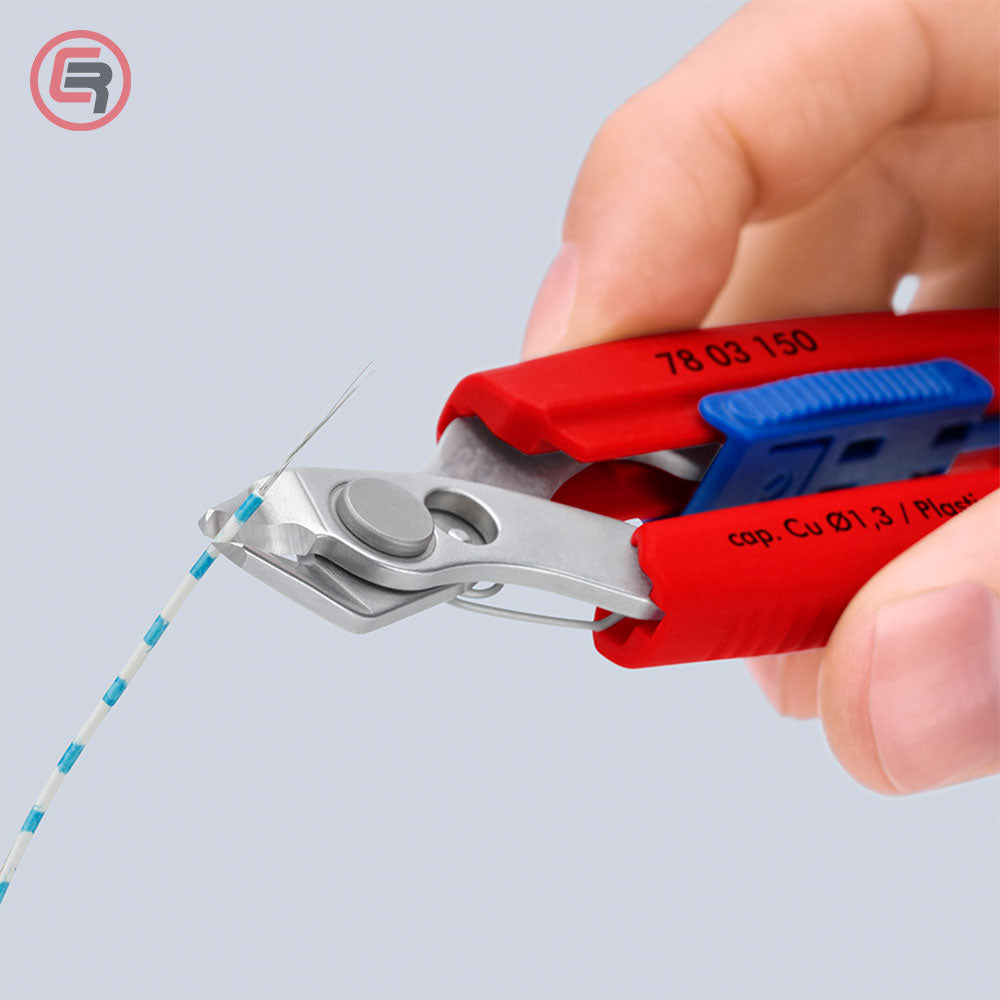 Knipex Kliješta Sječice Elektroničarska “Slim Knips” 150 mm – 78 03 150 by Knipex 78 03 150 Kliješta - detalj 9