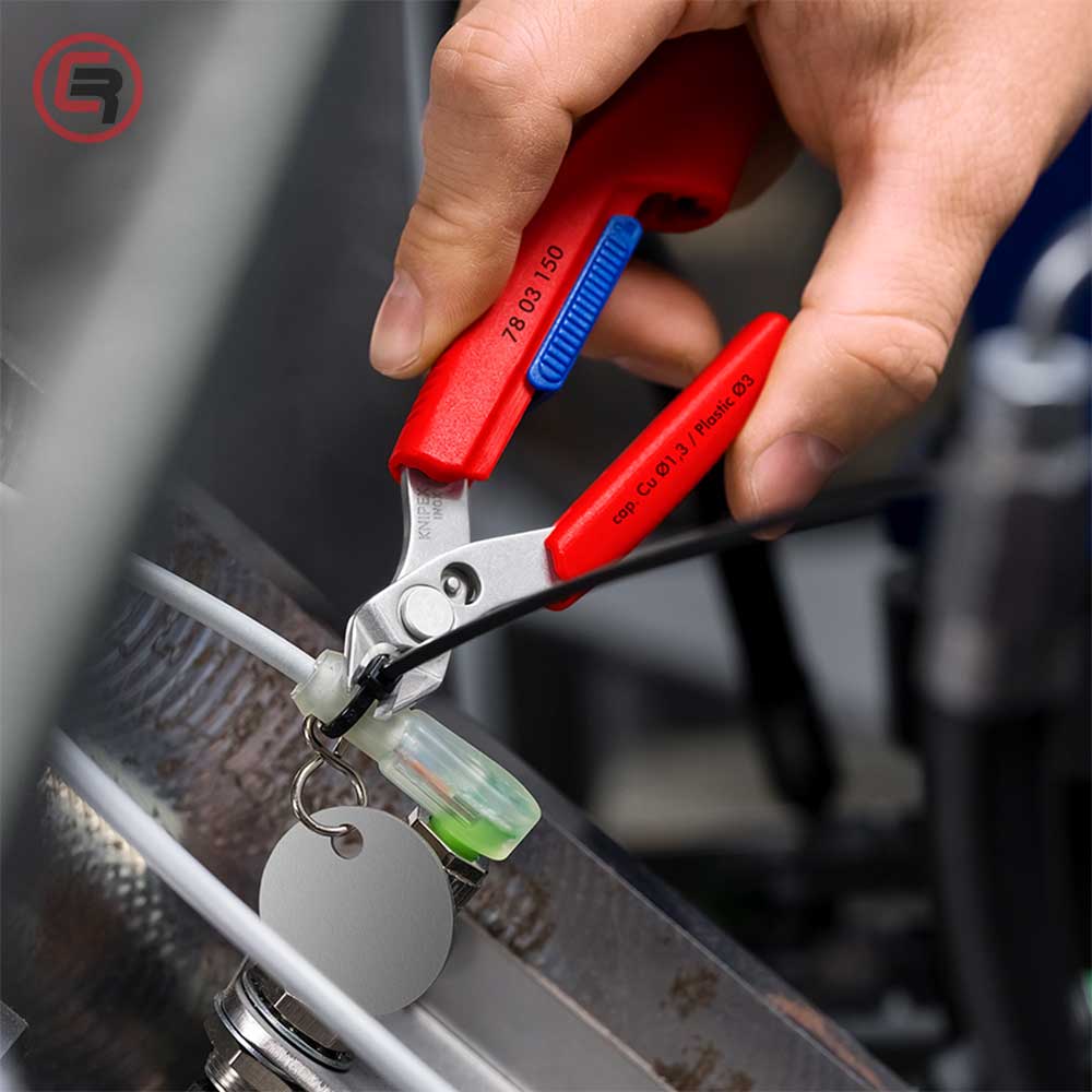 Knipex Kliješta Sječice Elektroničarska “Slim Knips” 150 mm – 78 03 150 by Knipex 78 03 150 Kliješta - detalj 10