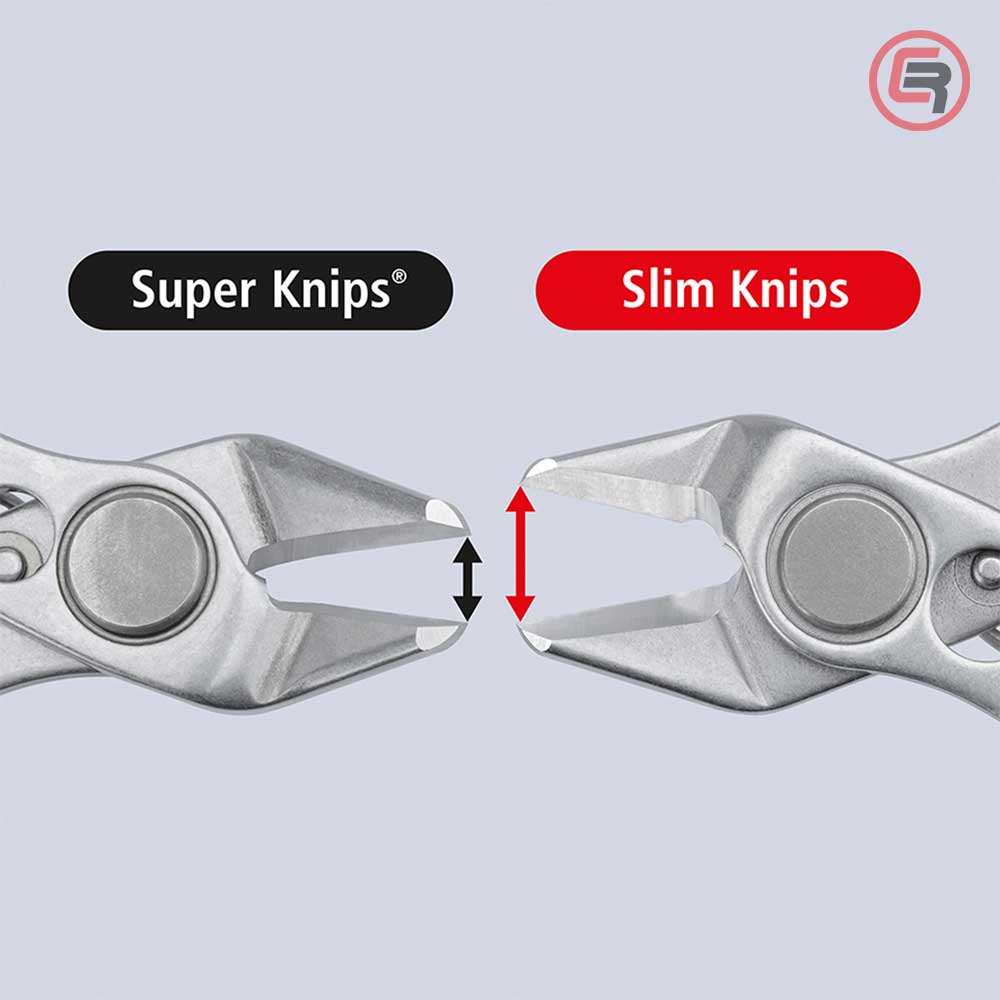 Knipex Kliješta Sječice Elektroničarska “Slim Knips” 150 mm – 78 03 150 by Knipex 78 03 150 Kliješta - detalj 3