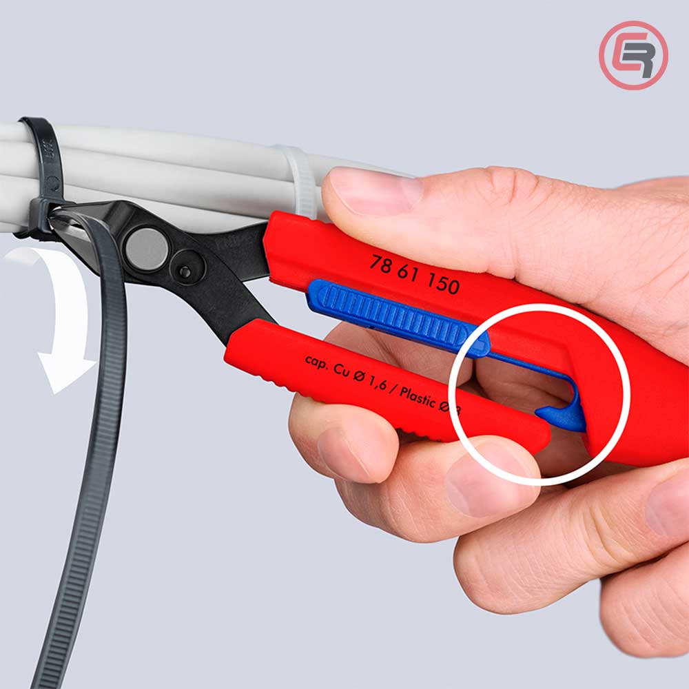 Knipex Kliješta Sječice Elektroničarska “Slim Knips” 150 mm – 78 61 150 by Knipex 78 61 150 Kliješta - detalj 5