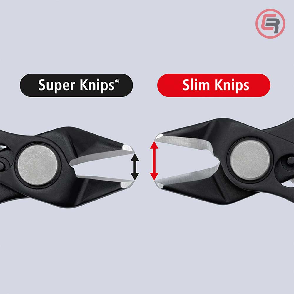 Knipex Kliješta Sječice Elektroničarska “Slim Knips” 150 mm – 78 61 150 by Knipex 78 61 150 Kliješta - detalj 3