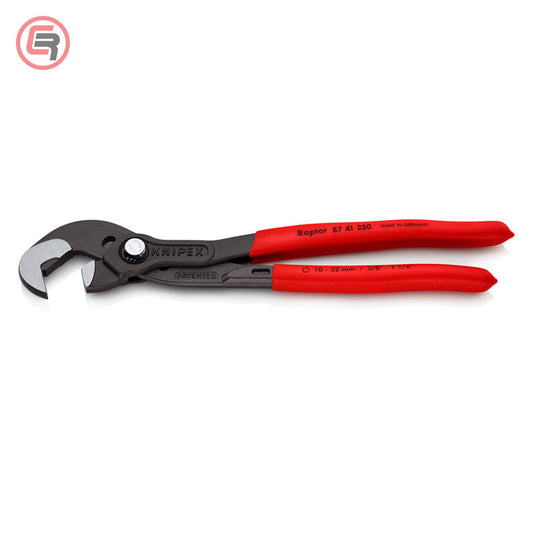 Knipex Kliješta Papige / Papagajke Cobra 250 mm Za Matice “Raptor” – 87 41 250 by Knipex 87 41 250 Kliješta - detalj 2