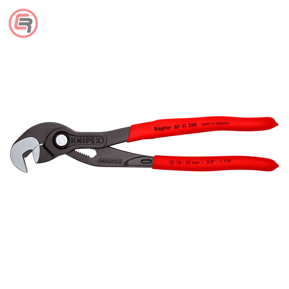 Knipex Kliješta Papige / Papagajke Cobra 250 mm Za Matice “Raptor” – 87 41 250 by Knipex 87 41 250 Kliješta - detalj 3