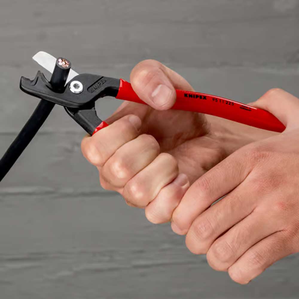 Knipex Škare Makaze 225mm Za Kablove StepCut XL fi 23mm / 120mm2 – 95 11 225 by Knipex 95 11 225 Makaze / Škare - detalj 5