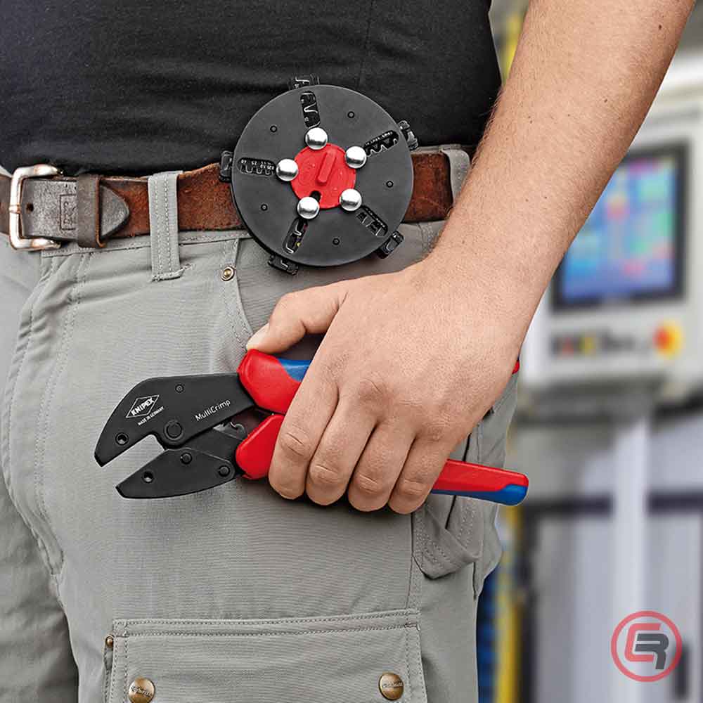 Knipex Kliješta Za Krimpanje Sa Izmjenjivim Ulošcima MultiCrimp – 97 33 02 by Knipex 97 33 02 Kliješta Za Presanje /