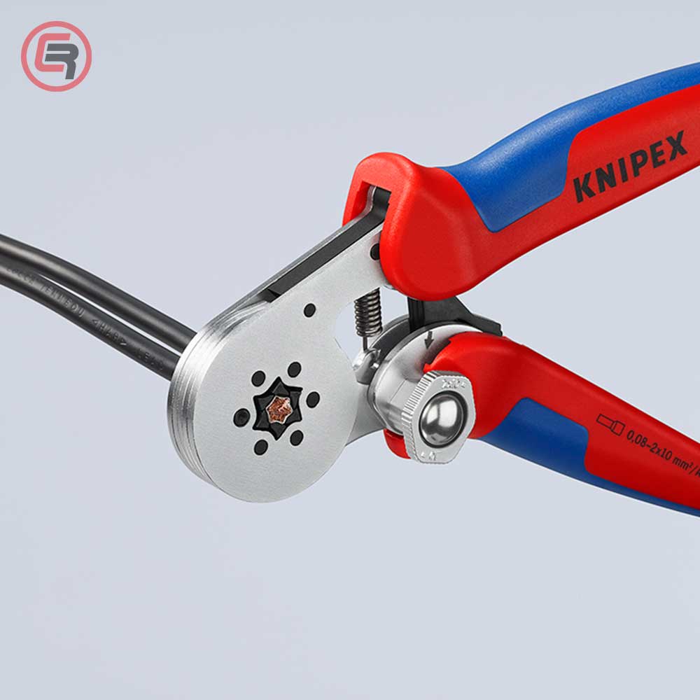 Knipex Kliješta Samopodešavajuća Za 6-Kutno Presanje Čahura 0,08-16 mm2 – 97 55 14 by Knipex 97 55 14 Kliješta - detalj 6
