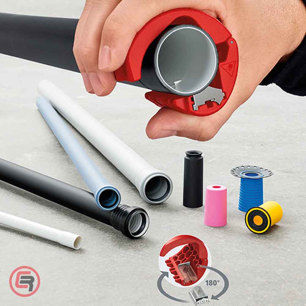 Knipex Rezač Za PVC Cijevi BiX 20 / 50 mm – 90 22 10 BK by Knipex 90 22 10 BK Ručni Rezni Alat i Pribor - detalj 4